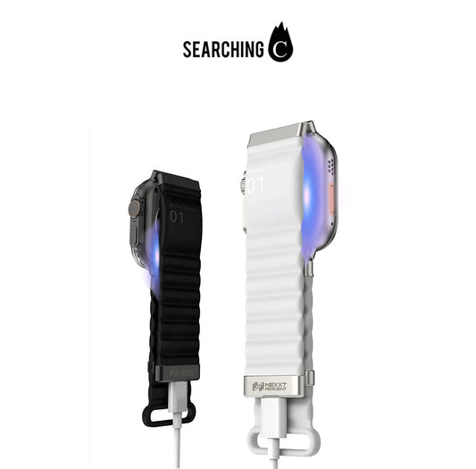 EnergyLink, 1-Step Magnetic Attachment & Charging. Compatible with Apple Watch Band 42-49mm & IP68 Waterproof